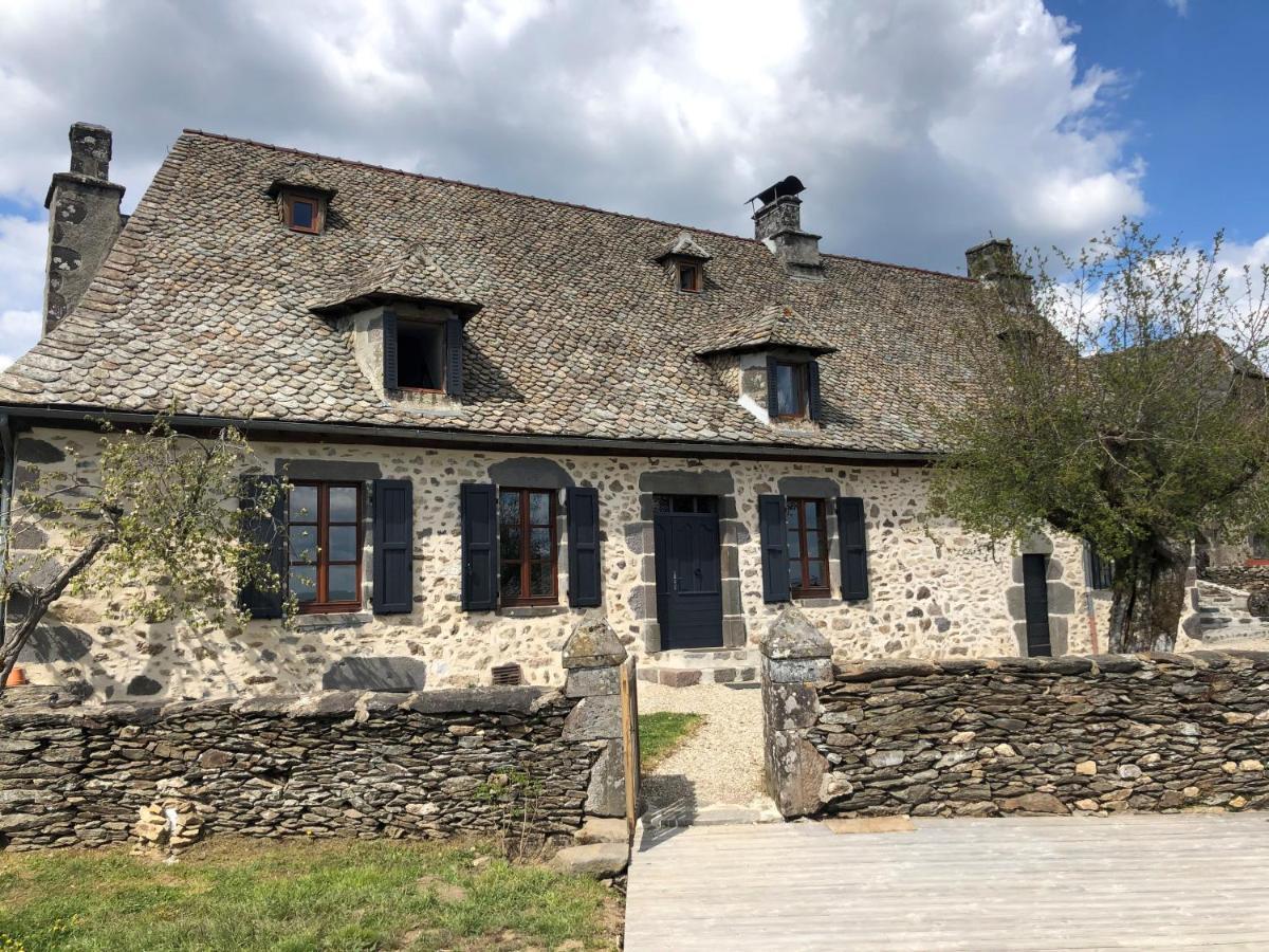 Maison Typique Auvergnate, Piscine Et Four A Pain Saint-Christophe-Les-Gorges المظهر الخارجي الصورة
